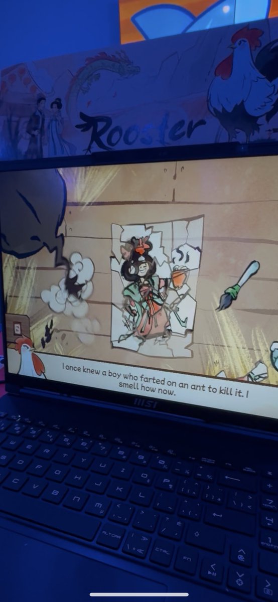whin 👾 (@whinnaay) on Twitter photo 1. Rooster by <a href="/gumsmarts/">Sticky Brain Studios</a>
- unique story tied to helping the 12 animals of the Chinese zodiac
- funny dialogue
- amazing art!!!
- heartwarming cultural references (made me want dim sum LOL)
- different levels have different puzzles w/ option for full completion 1. Rooster by <a href="/gumsmarts/">Sticky Brain Studios</a>
- unique story tied to helping the 12 animals of the Chinese zodiac
- funny dialogue
- amazing art!!!
- heartwarming cultural references (made me want dim sum LOL)
- different levels have different puzzles w/ option for full completion