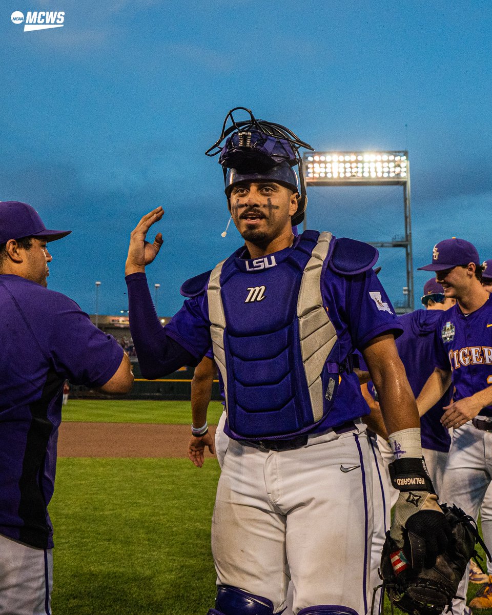Winners bracket unlocked 

#MCWS x <a href="/LSUbaseball/">LSU Baseball</a>