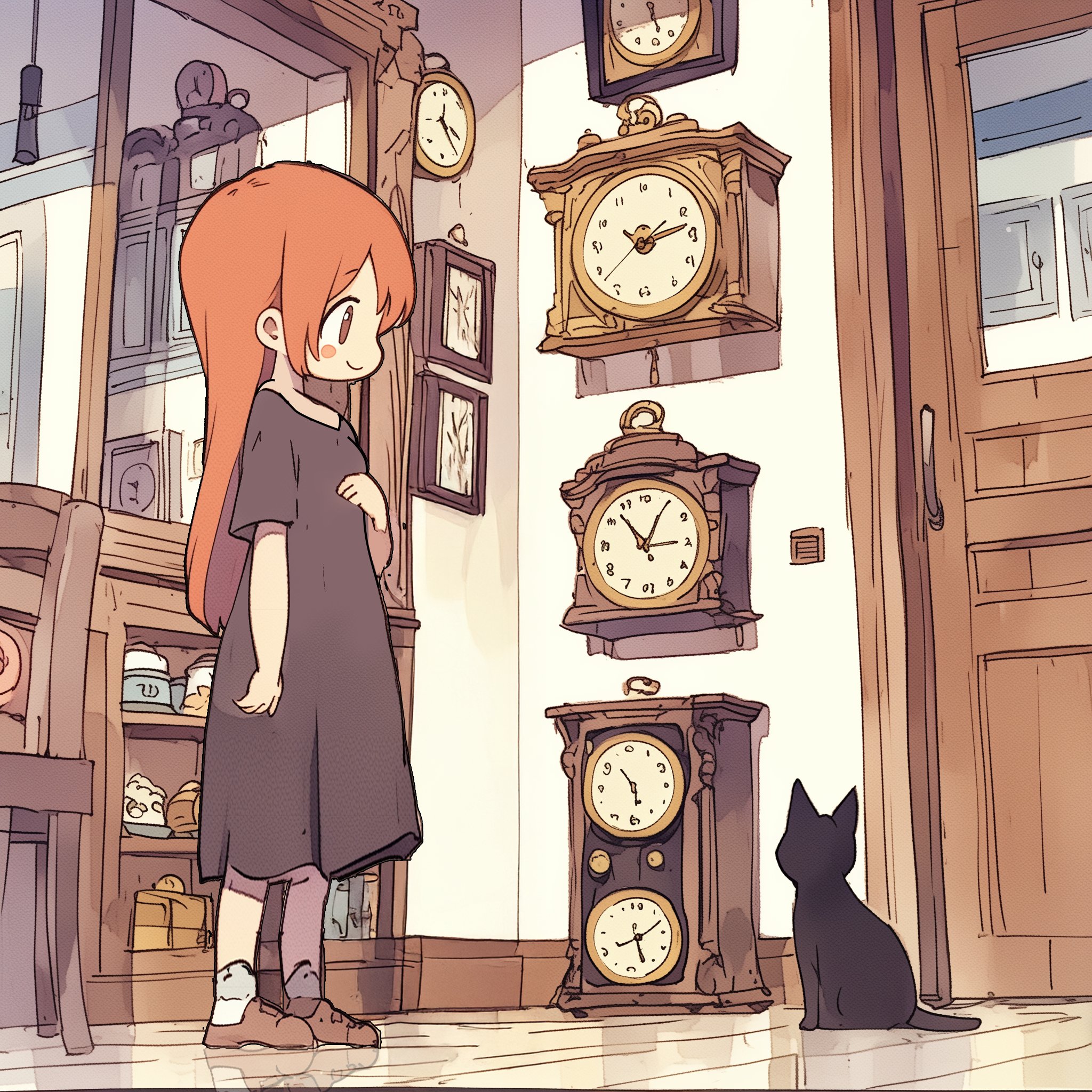 ホラー 黒猫イラスト - No: 782390｜無料イラスト・フリー素材