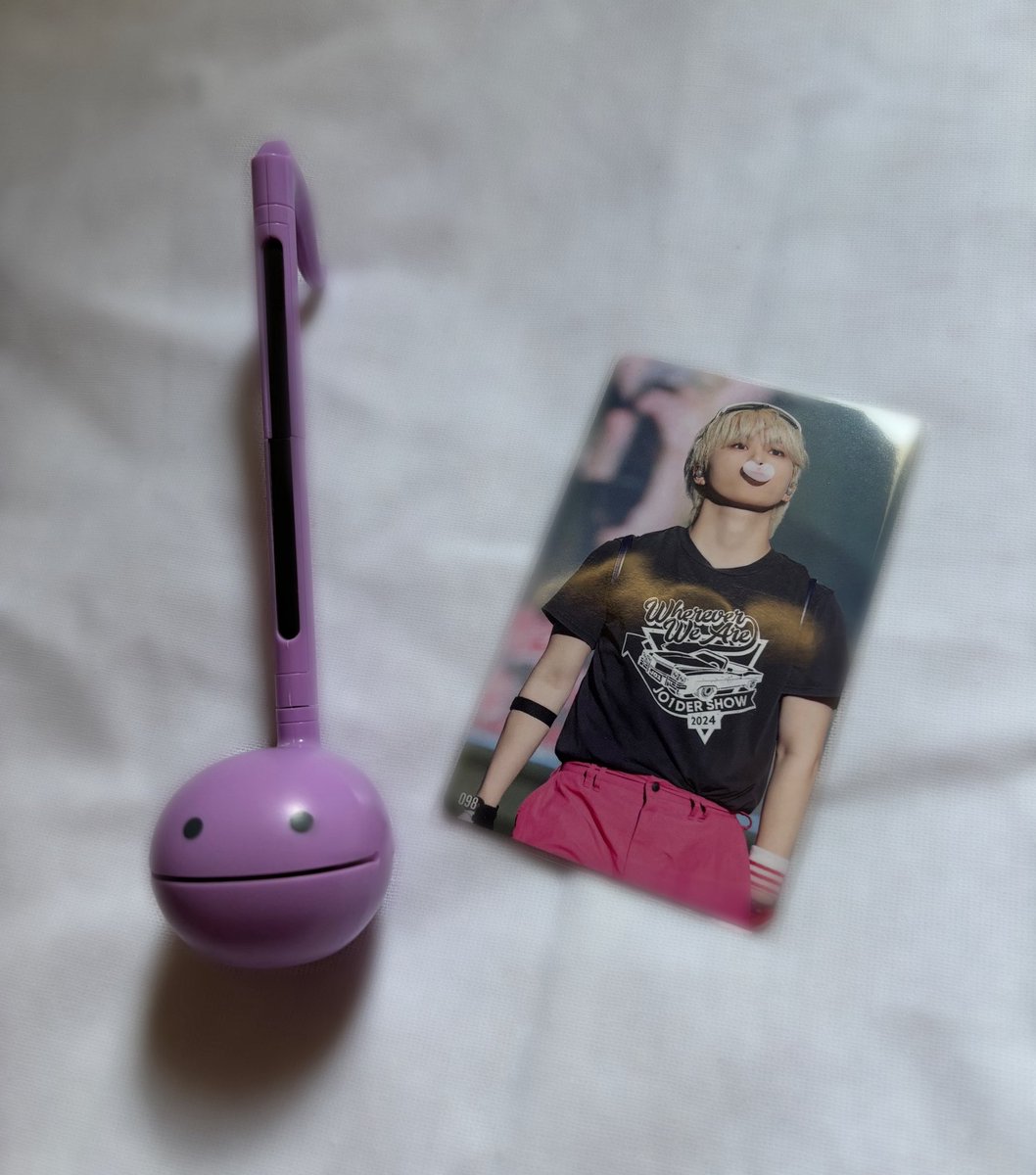 オタマトーンのガチャガチャあったから
回してみたら欲しかったラベンダー出て嬉しい♡