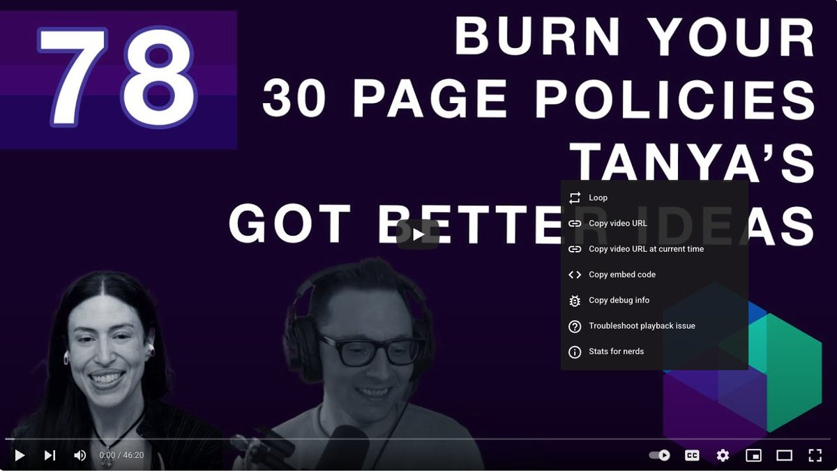 I was on the ‘Relating to DevSecOps’ podcast, flatteringly entitled: Burn Your 30-page Policies: Tanya’s Got Better Ideas, with Ken Toler! Check it out: 
twp.ai/Immp6U