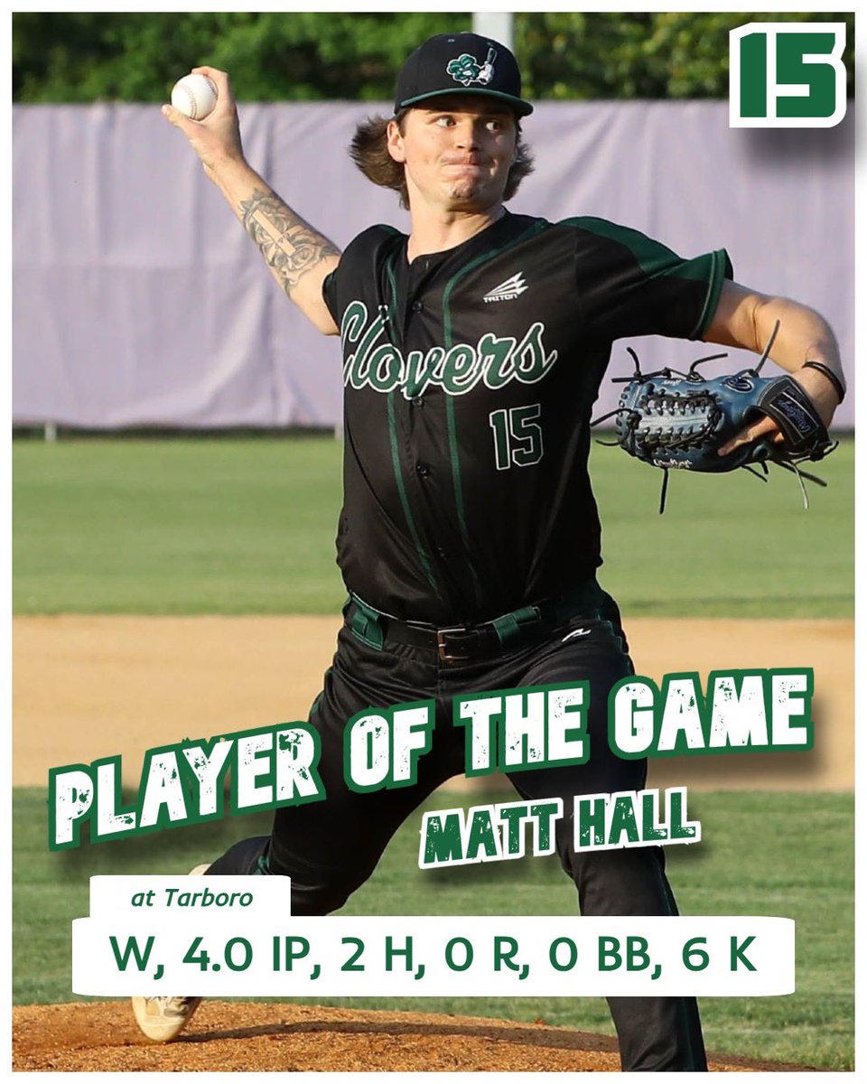 Cloveshow wins on the road behind the stellar pitching of Matt Hall!