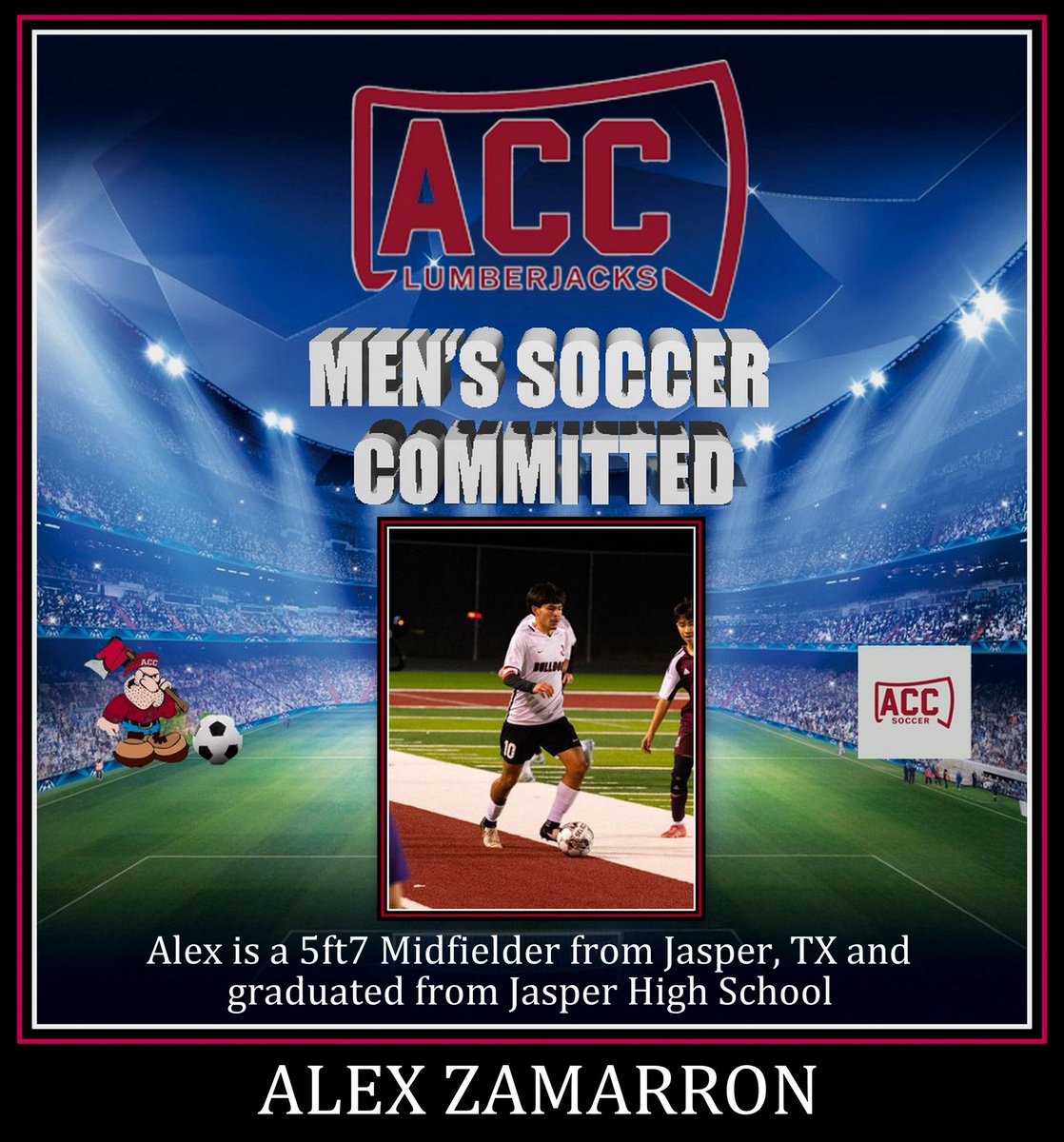 Jasper Boys Soccer (@jhs_soccerboys) on Twitter photo CONGRATULATIONS TO OUR OWN ALEJANDRO ZAMARRON WHO WILL BE PLAYING SOCCER AT ALPENA COMMUNITY COLLEGE IN MICHIGAN!
Can’t wait to see what he does on the pitch!
<a href="/coach_crumedy/">Kendrick Crumedy, M.A.</a> <a href="/AshlyElamSports/">Ashly Elam</a> <a href="/SETXsports05/">SETX Sports</a> <a href="/50_50Pod/">The 50/50 Podcast ⚽️🎙</a> CONGRATULATIONS TO OUR OWN ALEJANDRO ZAMARRON WHO WILL BE PLAYING SOCCER AT ALPENA COMMUNITY COLLEGE IN MICHIGAN!
Can’t wait to see what he does on the pitch!
<a href="/coach_crumedy/">Kendrick Crumedy, M.A.</a> <a href="/AshlyElamSports/">Ashly Elam</a> <a href="/SETXsports05/">SETX Sports</a> <a href="/50_50Pod/">The 50/50 Podcast ⚽️🎙</a>