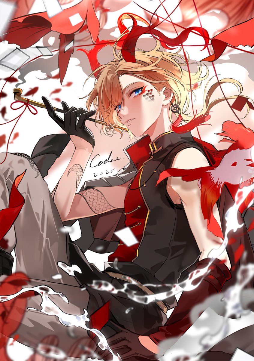 cadsuu's tweet image. #太中 
月色与雪色之间，日月和星辰之中