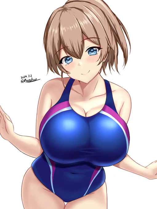#このタグを見た人はポニーテールの画像を貼る
