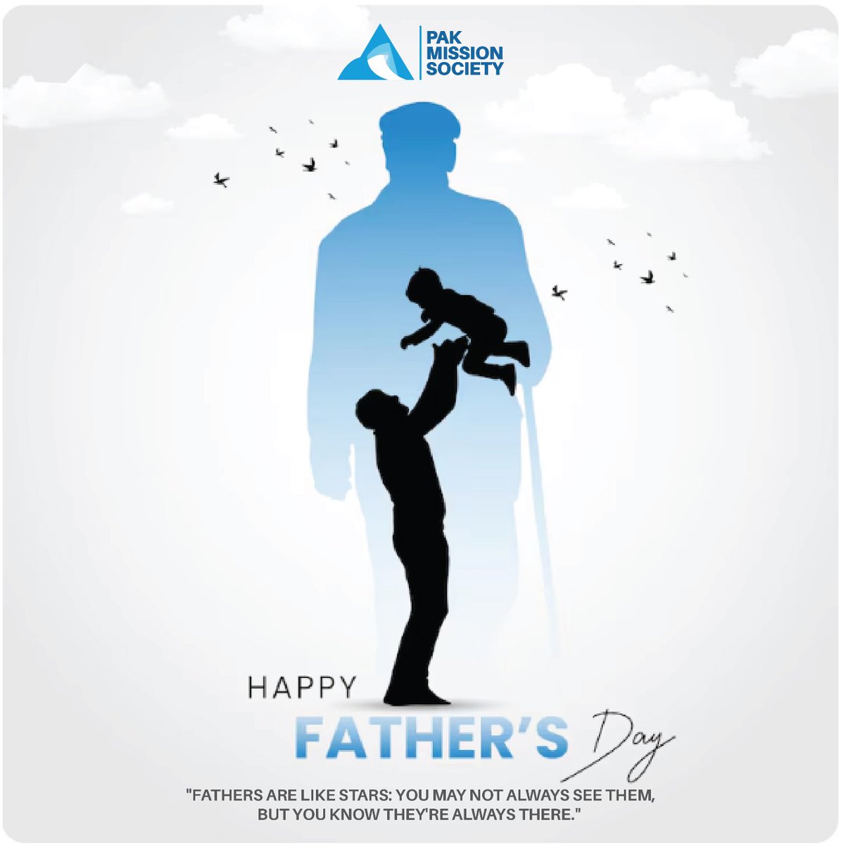 Happy Father's Day ✨
Today we honor all fathers who guide with strength, lead with wisdom, and love without limits. Thank you for your constant support and heartfelt devotion. 
#PakMissionSociety #FathersDay #Fatherhood #Gratitude #HonouringFathers