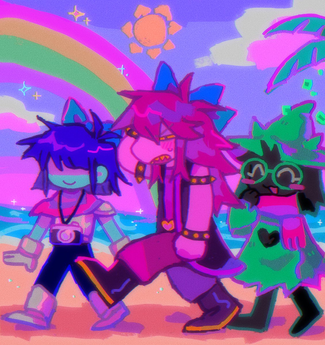 ✨🌤️🌈Paradise,Paradise🐠🏖✨
 #DeltaruneChapter3