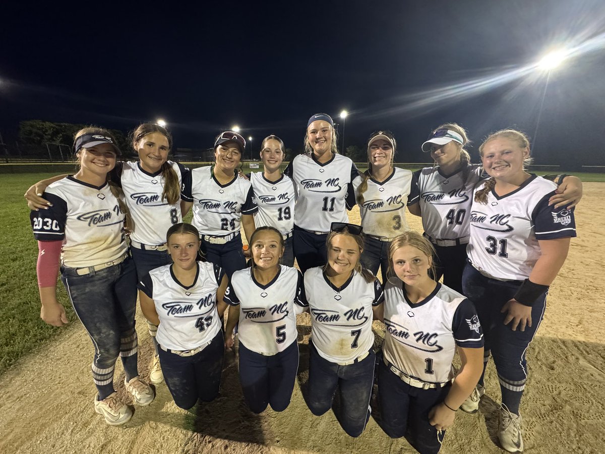Finished Day 3 at the Top Gun Maverick Invitational with a win in bracket play against the Top Gun 2010 Indiana 14U team. 

Catch us on GameChanger tomorrow morning at 10:00 CST for our next bracket game on championship Sunday. 

<a href="/TeamNCSoftball/">Team North Carolina Softball</a> <a href="/TopGunEvents/">Top Gun Events</a>