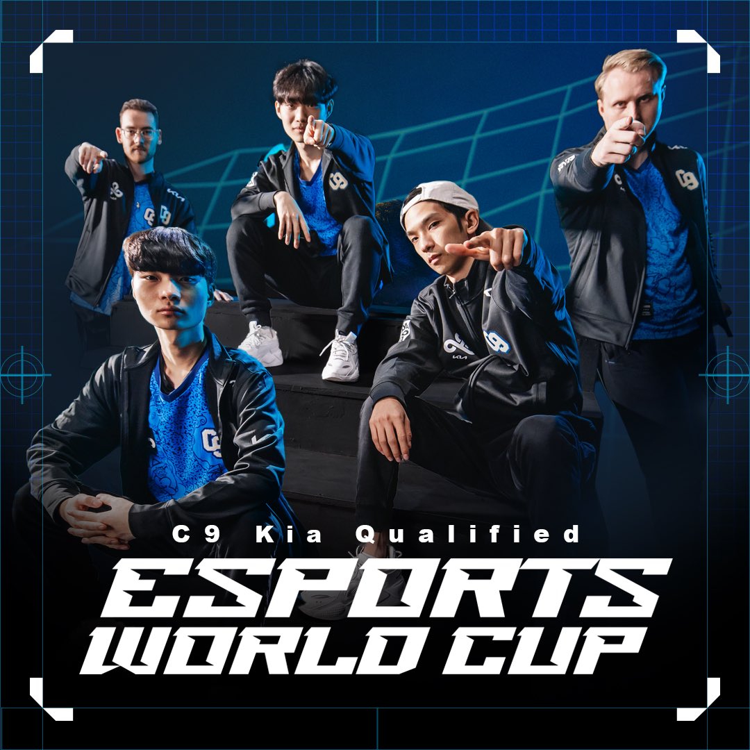 With a 3-0 sweep in LTA North playoffs, Cloud9 Kia have qualified to the Esports World Cup!

LET'S GO <a href="/C9LoL/">Cloud9 Kia</a> #C9WIN