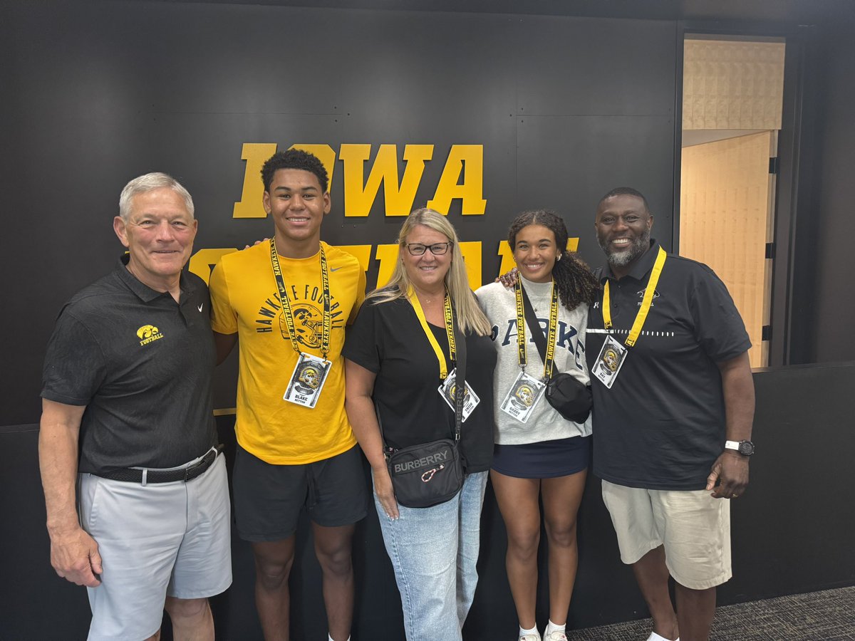 Blake Betton (@bettonblake) on Twitter photo After an amazing visit to <a href="/HawkeyeFootball/">Hawkeye Football</a> today Iโm honored to receive an offer from Coach Ferentz! Thank you so much for all the time spent ๐
<a href="/CoachSWallace/">Seth Wallace</a>
<a href="/CoachParkerIowa/">Phil Parker</a>
<a href="/CoachK_Bell/">Kelvin Bell ๐ฆ</a>
<a href="/TylerBarnesIOWA/">Tyler Barnes</a>
<a href="/SaberFootball16/">Shakopee Football</a>
<a href="/CoachBetton44/">Ray Betton</a>
<a href="/PrepRedzoneMN/">Prep Redzone Minnesota</a>
<a href="/OJW_Scouting/">PrepRedzone Oliver</a> After an amazing visit to <a href="/HawkeyeFootball/">Hawkeye Football</a> today Iโm honored to receive an offer from Coach Ferentz! Thank you so much for all the time spent ๐
<a href="/CoachSWallace/">Seth Wallace</a>
<a href="/CoachParkerIowa/">Phil Parker</a>
<a href="/CoachK_Bell/">Kelvin Bell ๐ฆ</a>
<a href="/TylerBarnesIOWA/">Tyler Barnes</a>
<a href="/SaberFootball16/">Shakopee Football</a>
<a href="/CoachBetton44/">Ray Betton</a>
<a href="/PrepRedzoneMN/">Prep Redzone Minnesota</a>
<a href="/OJW_Scouting/">PrepRedzone Oliver</a>