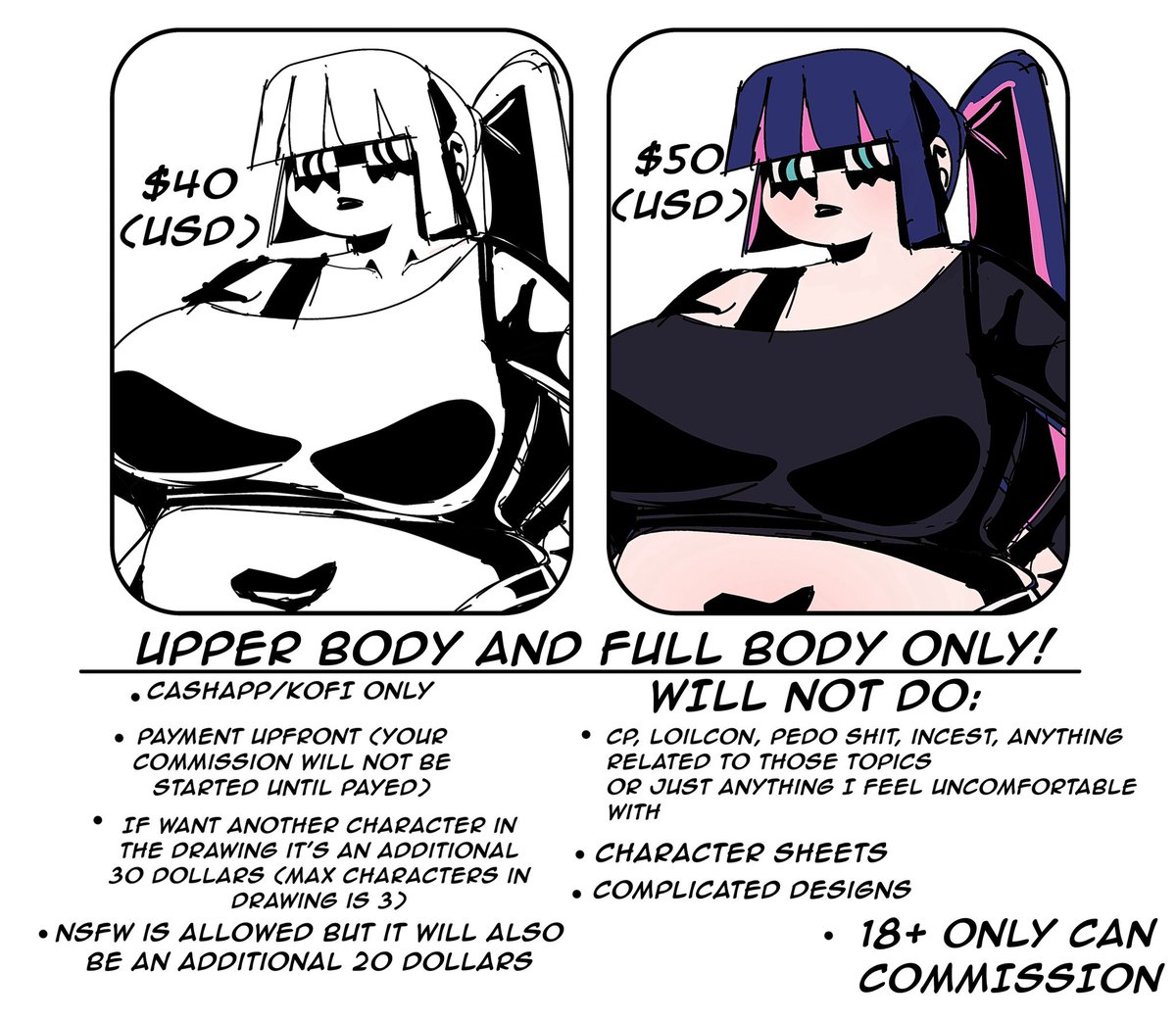 Artiah669's tweet image. Commissions open
Comment below if interested and I shall DM you. If you have any questions plz ask away.