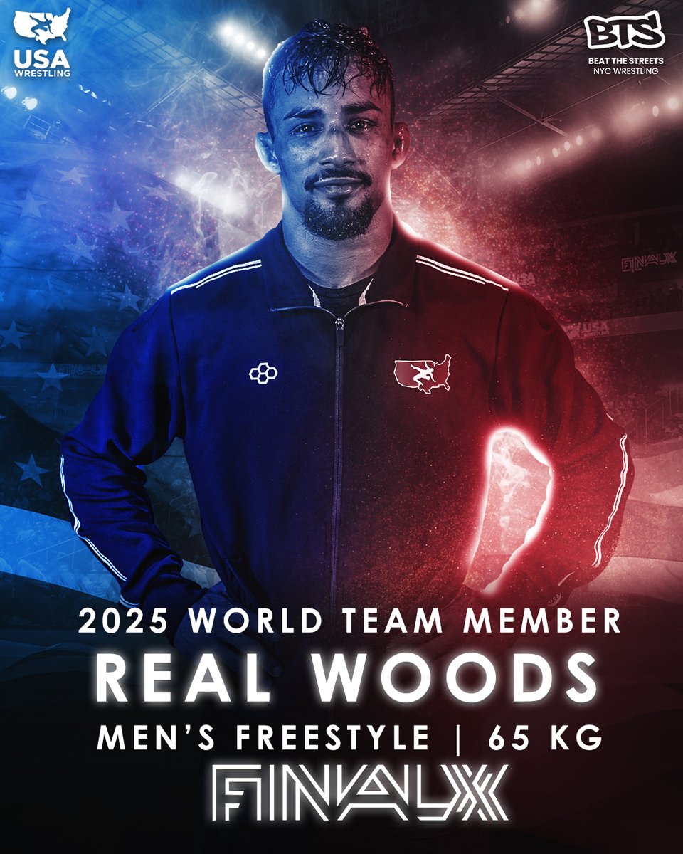 MFS 65 kg Round 2 | Real Woods (Cliff Keen WC/Titan Mercury WC) dec. Joseph McKenna (Cowboy RTC/Titan Mercury WC), 5-4 #FinalX2025 

Woods wins the best-of-three series, 2-0, to make the U.S. World Team. 🇺🇸