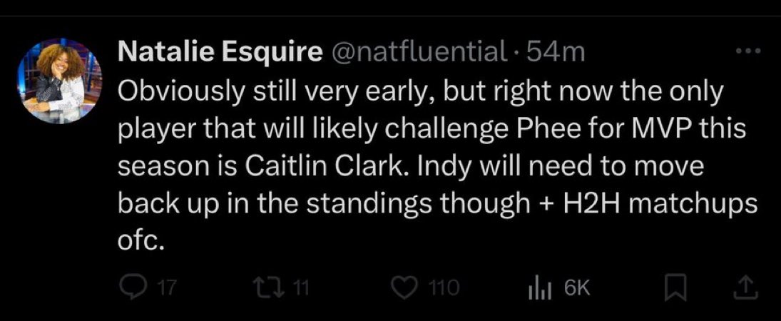 sohali2012's tweet photo. Someone check on Natalie Esquire. She may be having a stroke. #MVPCC https://t.co/048J4f5sUF