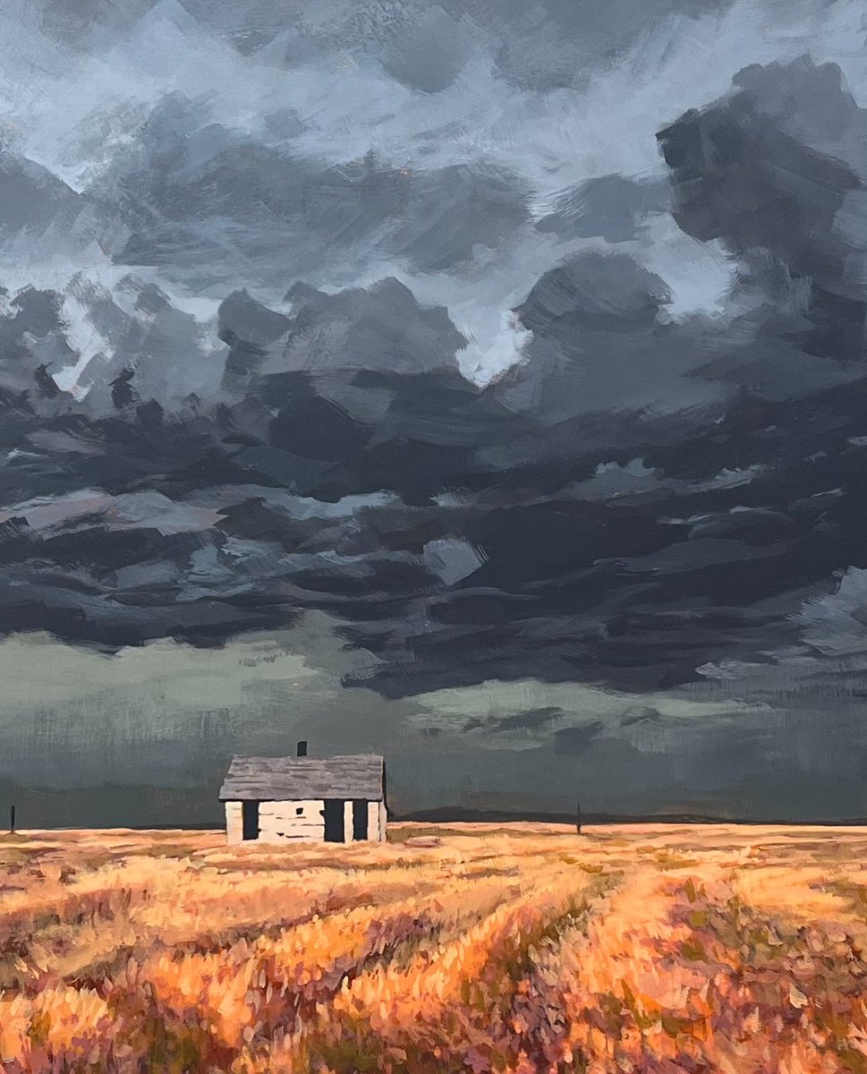 My painting DARK STORM