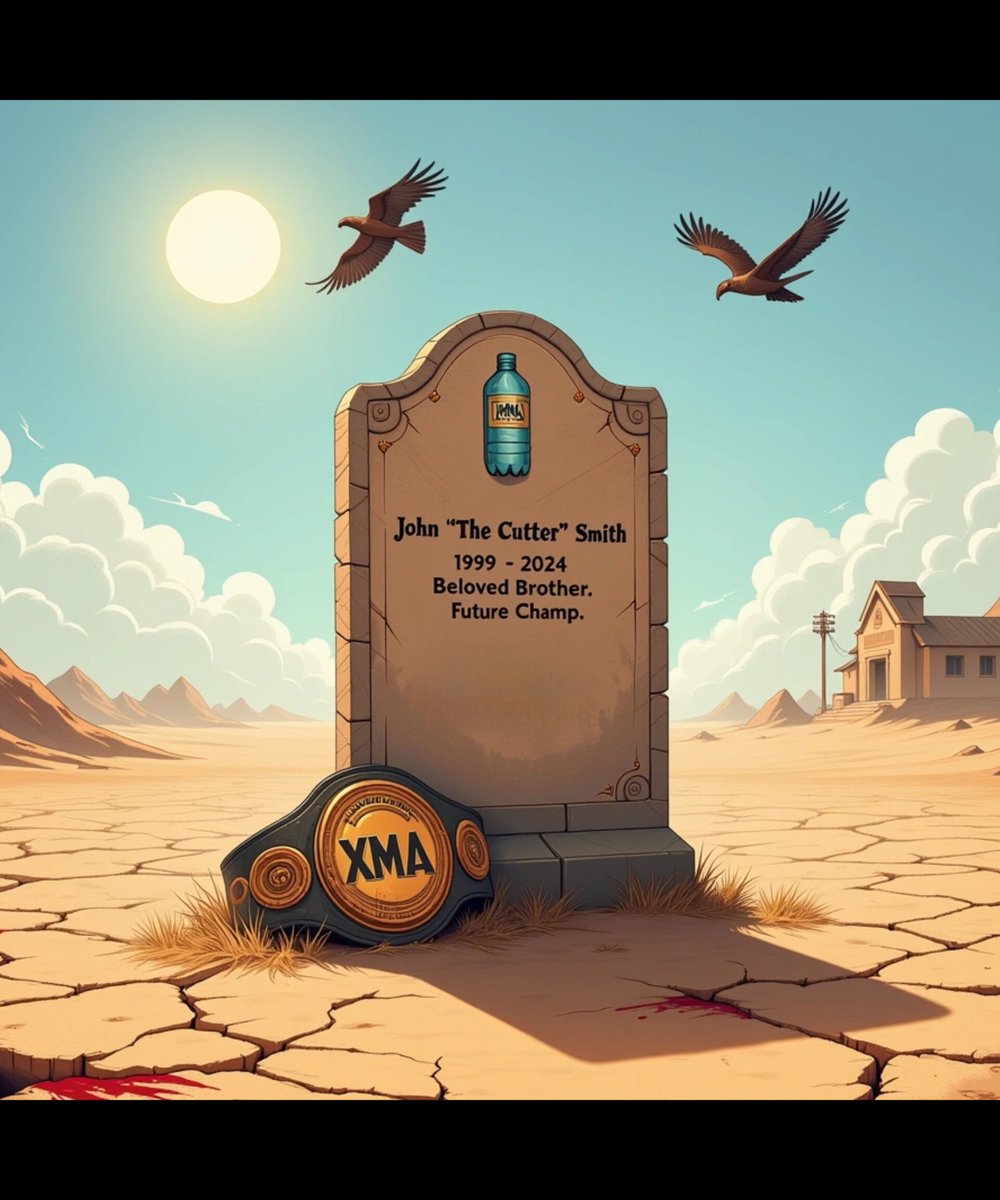 Whispers322's tweet image. The weight didn’t kill him. The dream did. ‘The Cutter’ shirt. Now on Redbubble.com @wotlgymlegends

Truth art, real message, support originality!

#VeniceAi 
#MMA #WeightCut #UFC #FighterArt #CombatSports