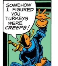 Acewantstodraw's tweet image. This is really RICH coming from the king of creeps himself! 
New teen Titans #issue2