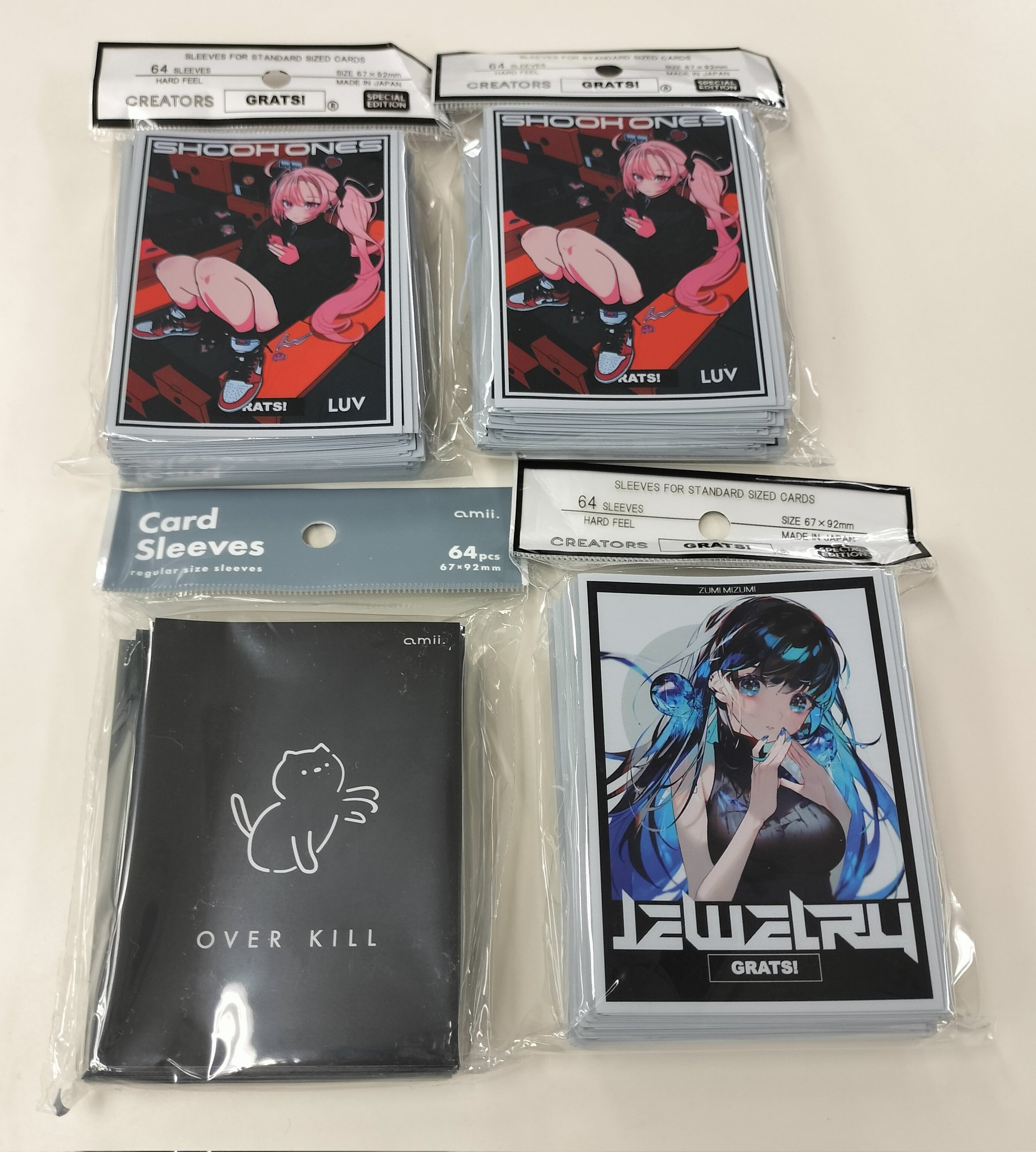 GRATS！スリーブ クリエイターズ「JEWELRY」 | カードスリーブ