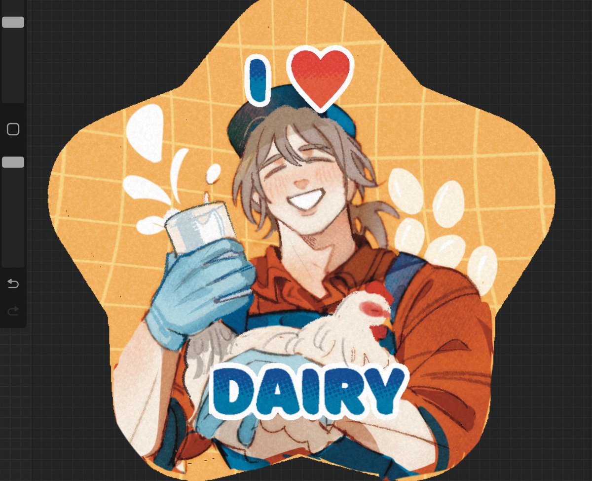 AngryMiloras's tweet image. when i drew him i thought that he looks like farin