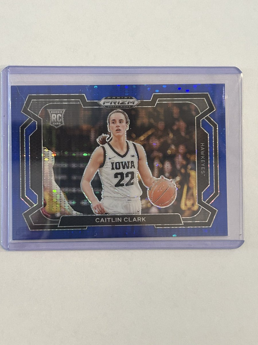 scrub4lyf3's tweet photo. Hit a blue pulsar Caitlin Clark /99  today!🔥😎 (2024 Panini Prizm Draft Picks) #Popular #Panini #cards #CaitlinClark #basketball #trending #college #Ebay https://t.co/ckX8fxZSDE