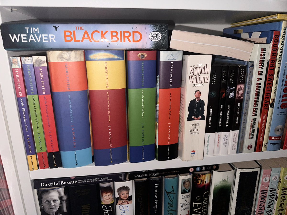 FizzyGingerBeer's tweet photo. @jk_rowling Honestly, I just bought them to burn to keep me warm during the next war. The next Wizard war of course. https://t.co/XmPtUzHBmT