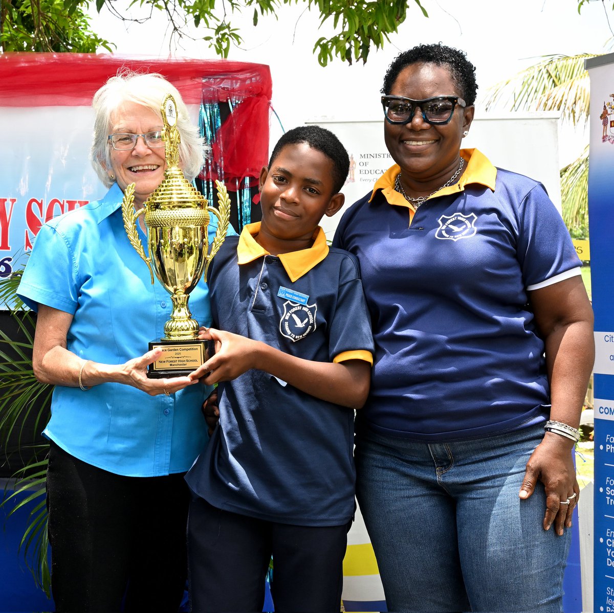 Congratulations to our Trees for Peace winners. Sandy Bay Primary School, overall winner; George Headley, urban school winner; New Forest, high school winner and Avondale Preparatory, copped the ECC award. Maryland Primary - social media award and Merlene Ottey - resilience prize