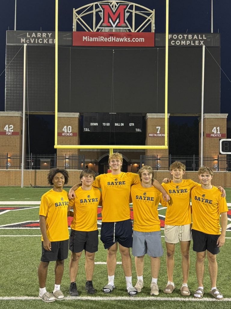 lexsayrefb's tweet image. Great weekend of camps for our @lexsayrefb ballers! @MiamiOHFootball Academic Mega Camp // @UIndyFB Mega Camp @sayrespartans  #BringHomeYourShield