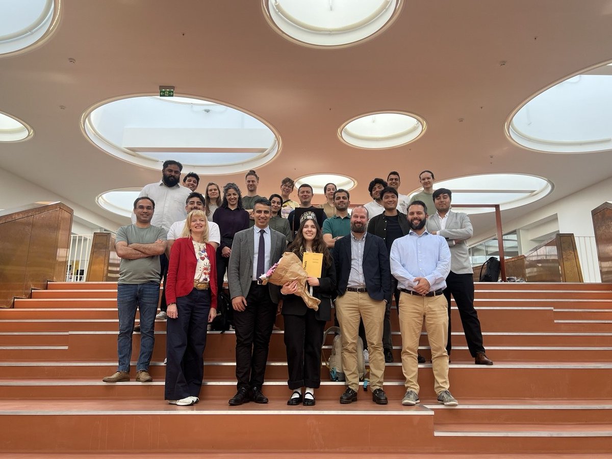 SDU Soft Robotics (@sdusoftrobotics) on Twitter photo 🎓 Huge Congratulations to Dr. Burcu Seyidoğlu <a href="/burcussey/">Burcu Seyidoğlu</a> on successfully defending her PhD thesis: “Snake-Inspired Soft Robots for Rectilinear Locomotion” 🐍🤖🎉<a href="/SyddanskUni/">Syddansk Universitet</a> 🎓 Huge Congratulations to Dr. Burcu Seyidoğlu <a href="/burcussey/">Burcu Seyidoğlu</a> on successfully defending her PhD thesis: “Snake-Inspired Soft Robots for Rectilinear Locomotion” 🐍🤖🎉<a href="/SyddanskUni/">Syddansk Universitet</a>
