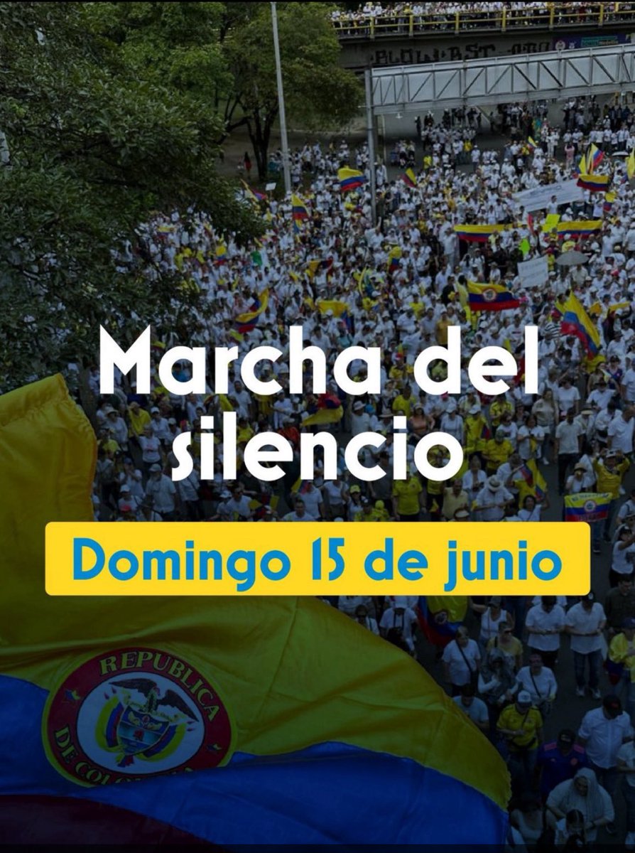 Nos unimos a la marcha del silencio.
Las regiones de Colombia junto a millones de Colombianos alzamos nuestra voz por un país sin odios, sin violencia y en democracia.
Fuerza Miguel!!
#LibertadYOrden
#ColombiaSinMiedo