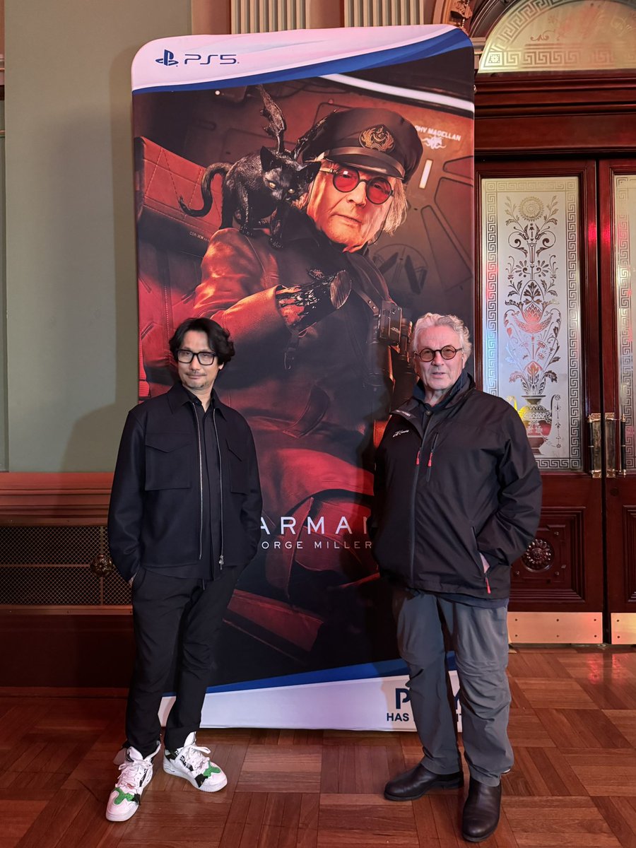 昨日のジョージ・ミラー監督とのパネル。参加された方、どうでしたか