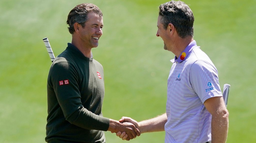 Plenty of career parallels between Adam Scott &amp; Justin Rose, born 2 weeks (and a world) apart in the summer of 1980.

Major wins. World No. 1. Global consistency.

Rose missed his chance for a paradigm-shifting 2nd major win in Augusta. Scott will have a chance for his tomorrow.
