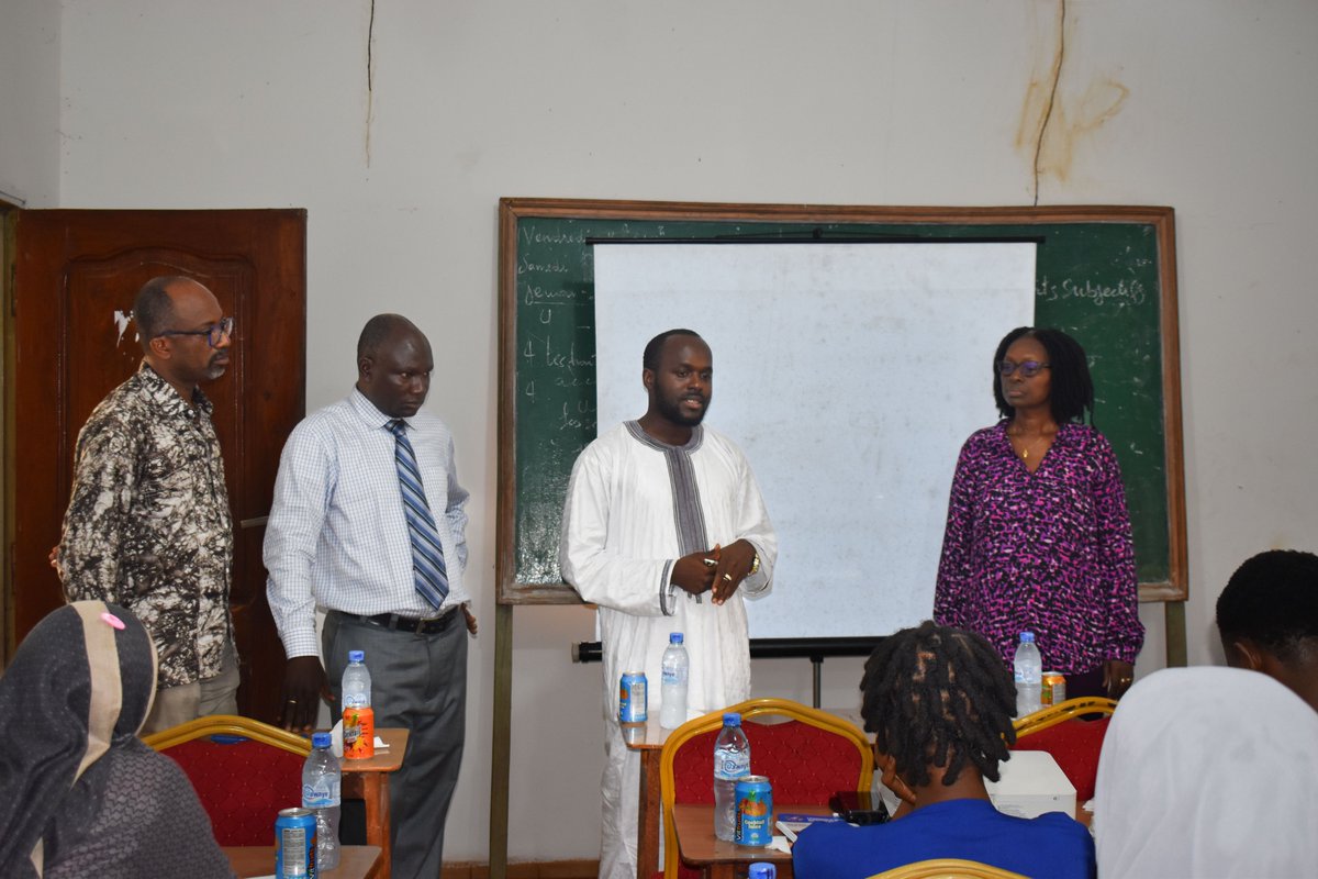 Onudhguinee's tweet image. 13-05-2025 : @Onudhguinee organisé une formation avec le club des droits de l’homme(#CUDH) de l’Université Général Lansana Conté (UGLC), en présence du vice-doyen de la faculté des sciences juridiques et politiques et de la secrétaire générale.