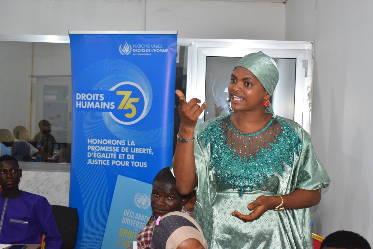 Onudhguinee's tweet image. 13-05-2025 : @Onudhguinee organisé une formation avec le club des droits de l’homme(#CUDH) de l’Université Général Lansana Conté (UGLC), en présence du vice-doyen de la faculté des sciences juridiques et politiques et de la secrétaire générale.