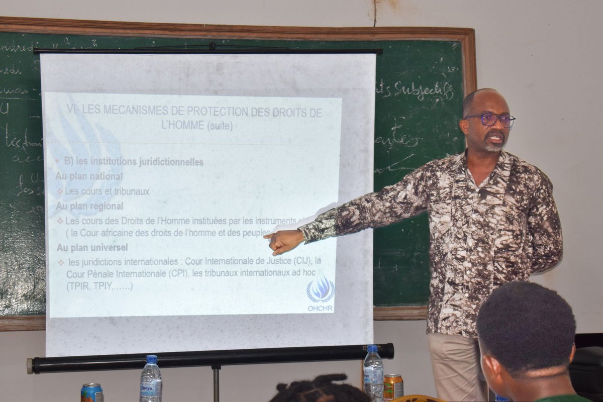 ONU Droits de l'homme Guinée (@onudhguinee) on Twitter photo 13-05-2025 : <a href="/Onudhguinee/">ONU Droits de l'homme Guinée</a> organisé une formation avec le club des droits de l’homme(#CUDH) de l’Université Général Lansana Conté (UGLC), en présence du vice-doyen de la faculté des sciences juridiques et politiques et de la secrétaire générale. 13-05-2025 : <a href="/Onudhguinee/">ONU Droits de l'homme Guinée</a> organisé une formation avec le club des droits de l’homme(#CUDH) de l’Université Général Lansana Conté (UGLC), en présence du vice-doyen de la faculté des sciences juridiques et politiques et de la secrétaire générale.