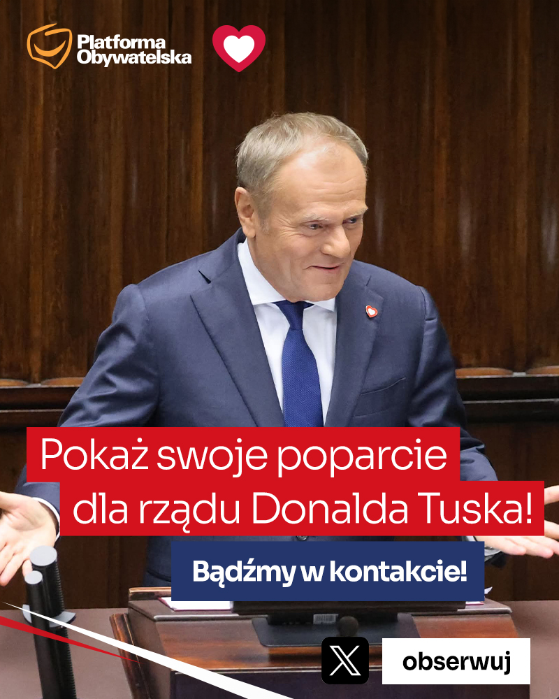 Popierasz rząd Donalda Tuska❓

Podaj dalej ten post i zaobserwuj naszą stronę na X❗️