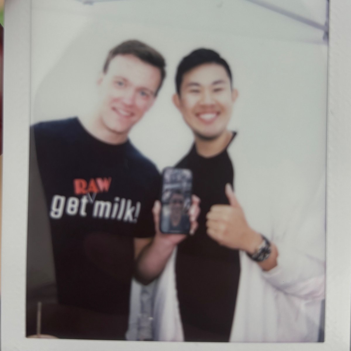 Ofc my shirt is about raw milk