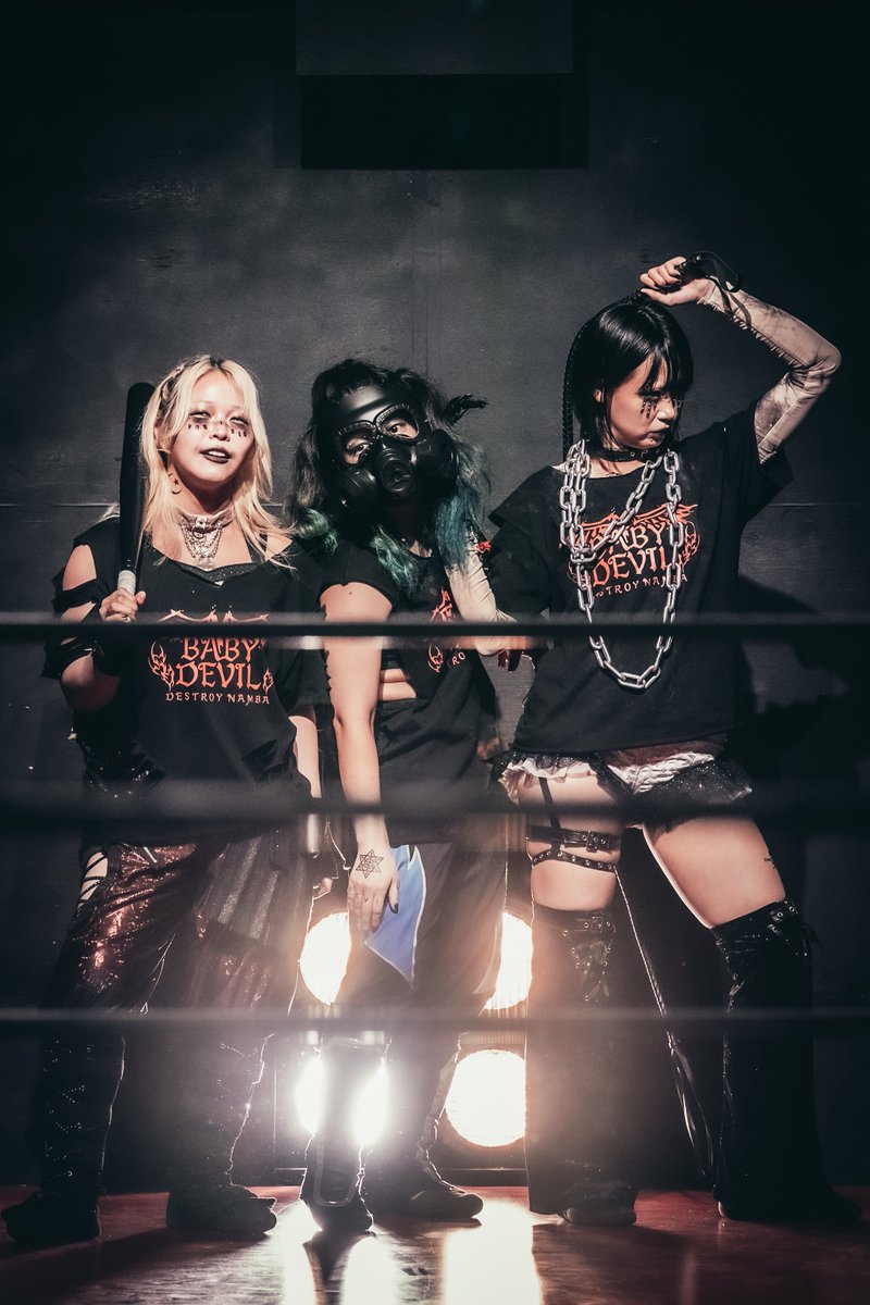 dragon000stop1's tweet photo. 次TORIDEVIL が試合してる所も見たい✨
#BABYDEVIL
#YUKIDEVIL
#TORIDEVIL
#RIKADEVIL
#tjpw https://t.co/nYG4cfkwnE