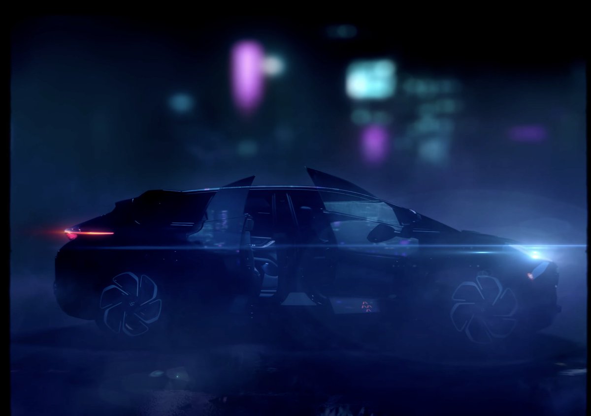 FaradayFuture's tweet photo. Both our #FF91 2.0 and #FFZERO1 concept car made a stunning visual debut in @MariahCarey  newest music video featuring her new single #TypeDangerous .✨

With a surprise appearance by @MrBeast , this video brings together Mariah Carey’s hit song, an innovative and creative video, tied together with FF’s exhilarating products!

More surprises dropping tomorrow. Stay tuned! 🦋

#FaradayFuture #FFAI #MC16 #MariahCarey #MrBeast