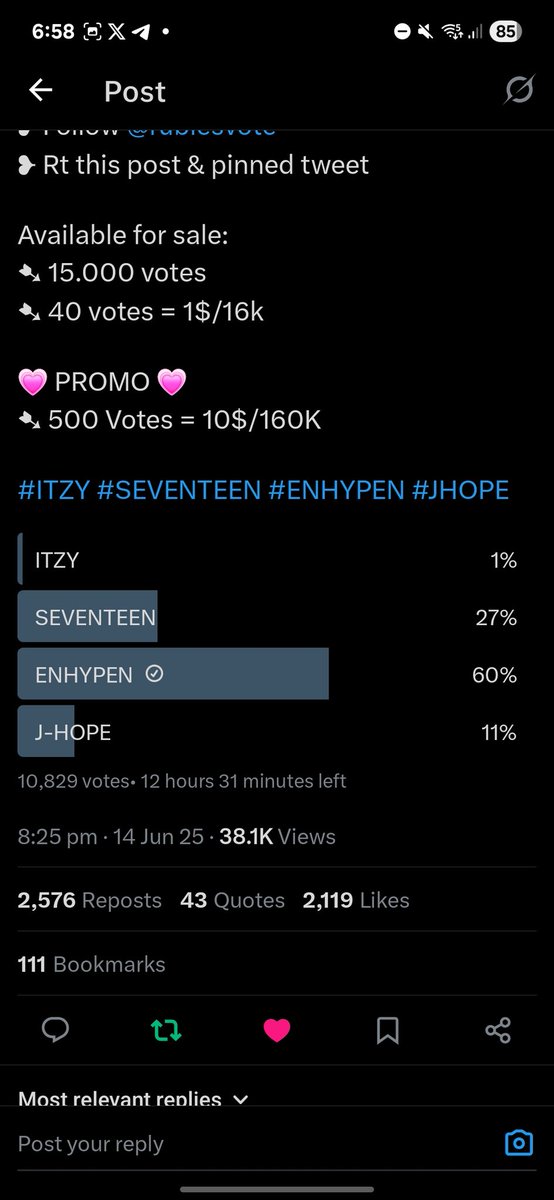 Syayaxz's tweet photo. @rubiesvote for #ENHYPEN https://t.co/8lWJ1xuljU
