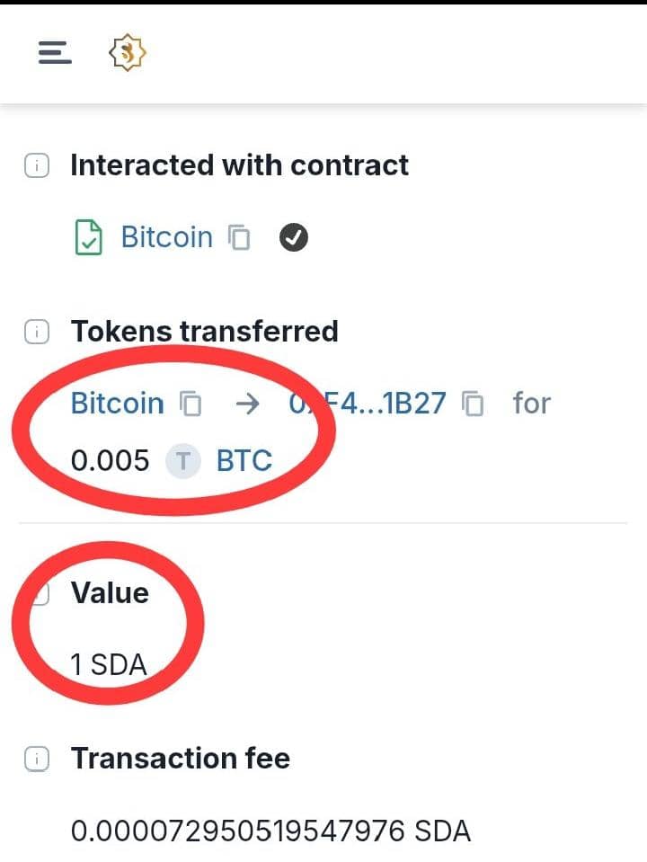 SDA transfer to the Bitcoin Mainnet 
Congratulations 👏🎉 to all #SidraFamily 

Official Link 👇
t.me/Asadcryptoadvi… 

#sidracommunity 

#SidraBank #sidrachain #SidraFamily #SidraDEX #Sidra_Digital_Asset #SidraAmbassador #sidra #SidraCoin #SidraUpdates #Binance