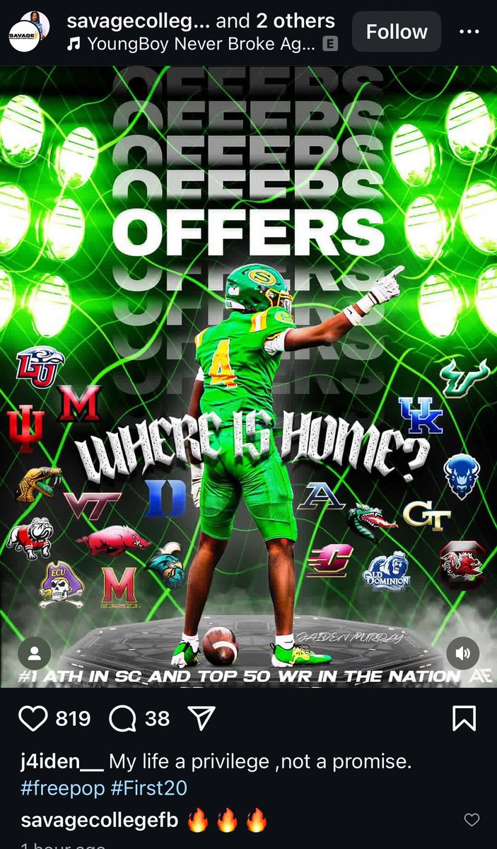 FredGoldy's tweet photo. “ #freepop “ and Duke is on the list. We are a football school. #SEC 🔵😈 https://t.co/cz72ohCFSF