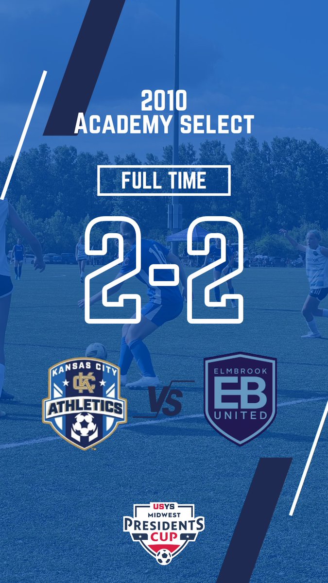 KCA2010gSelect's tweet image. Tough draw in Game 2 of @USYouthSoccer Midwest Presidents Cup Regionals.
Big game tomorrow.
#claimthecup #usys #weareyouthsoccer
@AthleticsKC @MOyouthSoccer @ImYouthSoccer