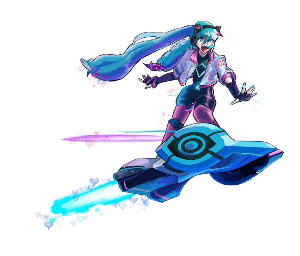 MACHAPEROW's tweet photo. I can't see the end of the horizon... HATSUNE MIKU?!
Mi parte de la collab con unos amigos que se estará revelando próximamente. Espérenlo Muehehe.
#lftangelo #fanart #HatsuneMiku #VOCALOID #soniccrossworlds #Collaboration https://t.co/woPnk41Q0I
