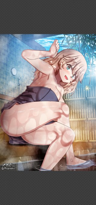 宇宙人ちゃん ♨️
Alien girl in bath :) 