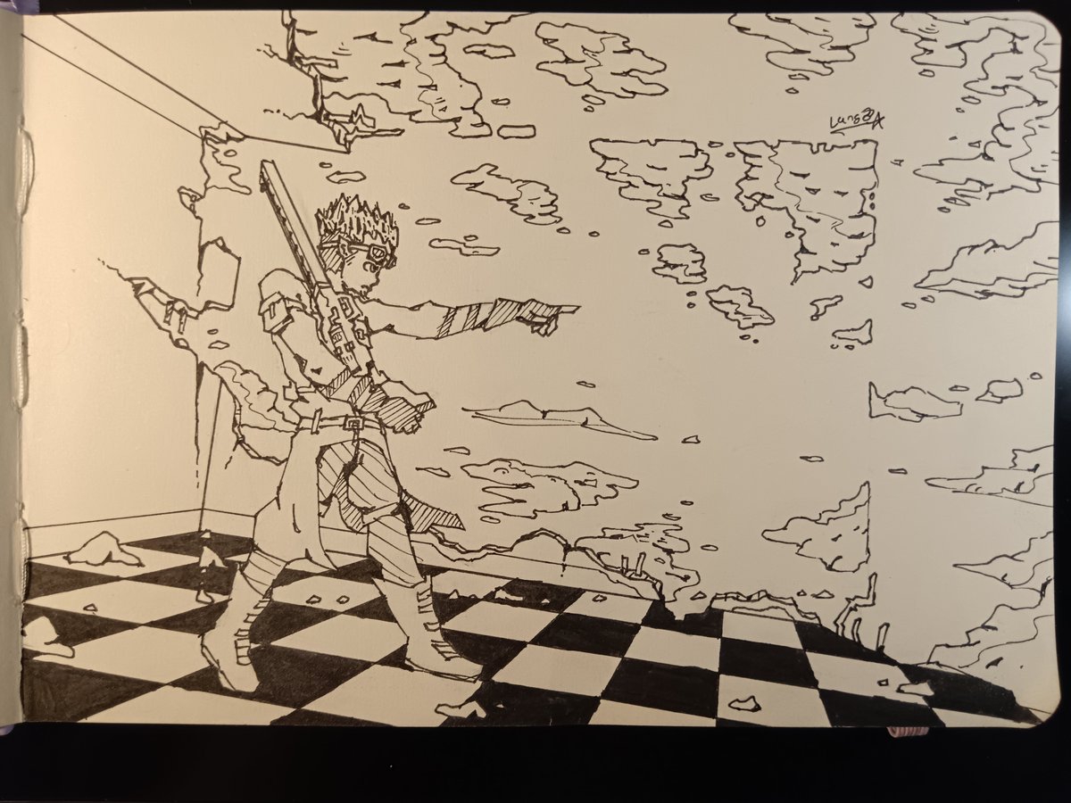 LangoPrawn's tweet image. in this case, human stands as the organic entity against the dead and static environment