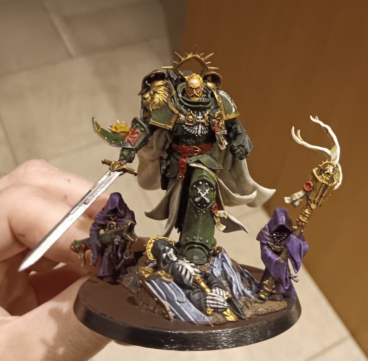 #hobbystreak day 1449 shield and basing left to do