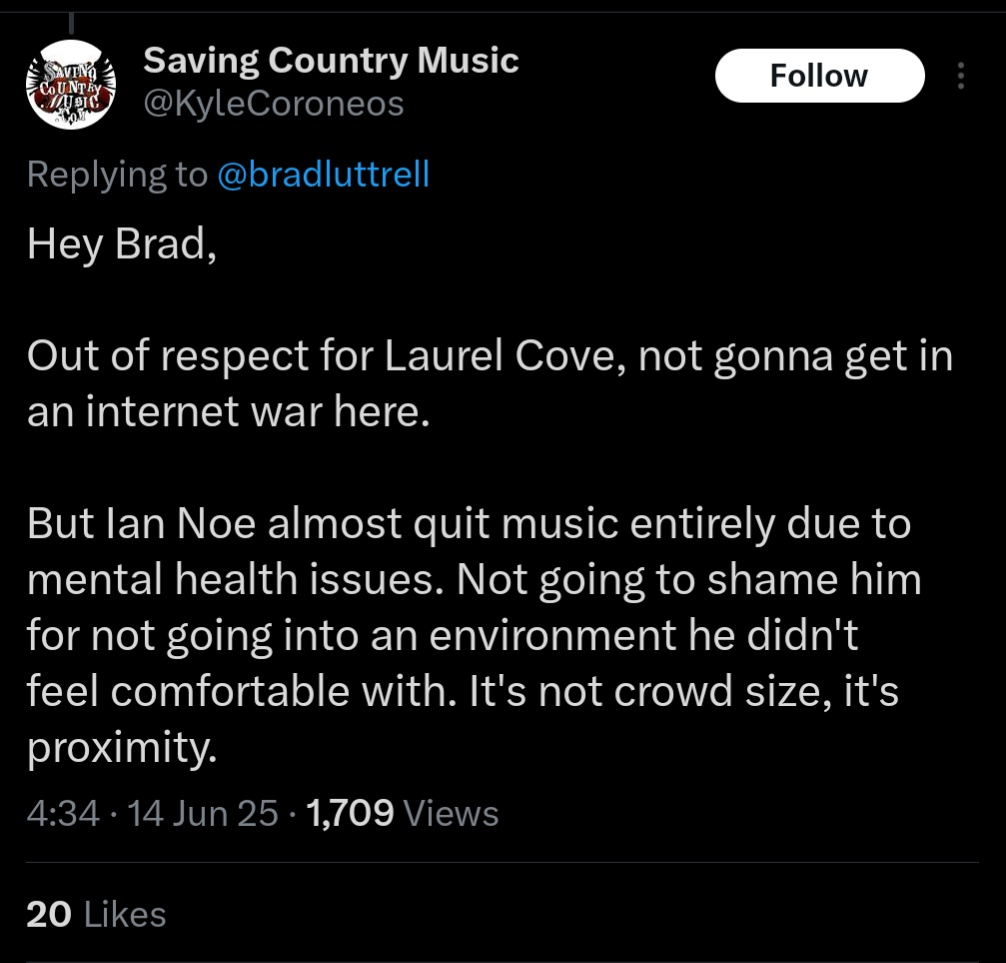 CampfireTalesUK's tweet image. This guy, talking about mental health issues of artists when he's continually tearing people down with his overblown, self important ramblings.
Take your own advice man.