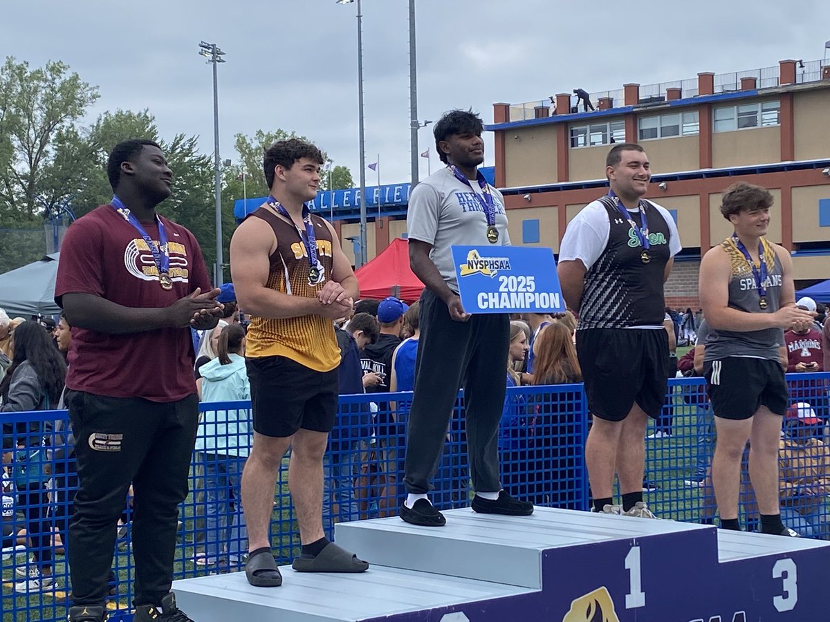 Congrats to Matt Thompson who takes 3rd place in Class A’s in the Shot Put at States! What a great season!! So proud of you Matt! <a href="/ShenAthletics/">ShenAthletics</a> #Rise #RisAgain
