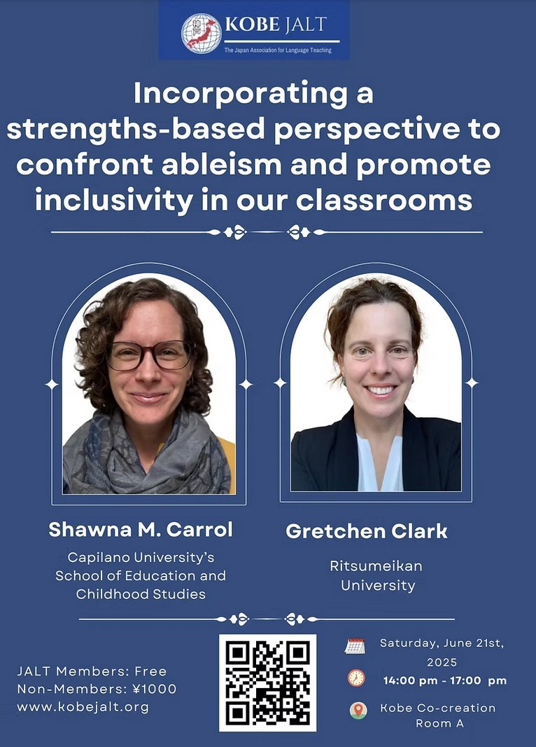 Join us Saturday June 21 in Kobe! Registration and all details over at kobejalt.org We look forward to seeing you there!