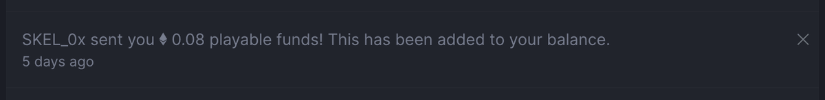 Thank you <a href="/Skelhorn/">SKEL.eth</a>! 

<a href="/Meta_Winners/">METAWIN</a> is the best Web3 community 🤝