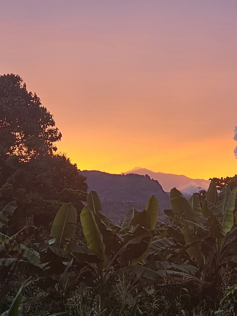 Atardecer, Jericó, Antioquia.